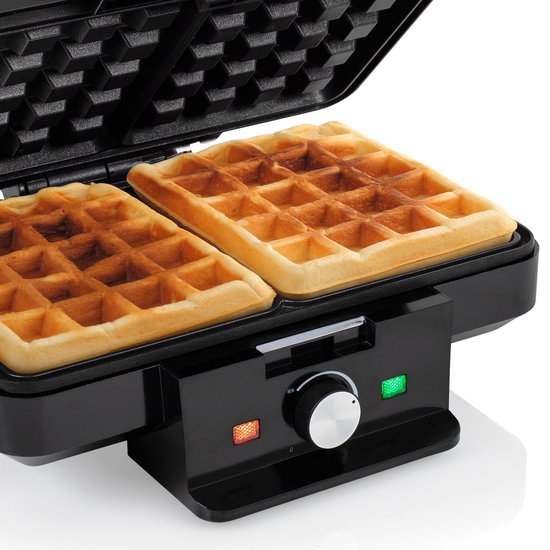 Gaufrier Tristar - WF-1165 - 1 000 W - 2 gaufres - Revêtement antiadhésif - Sans PFAS