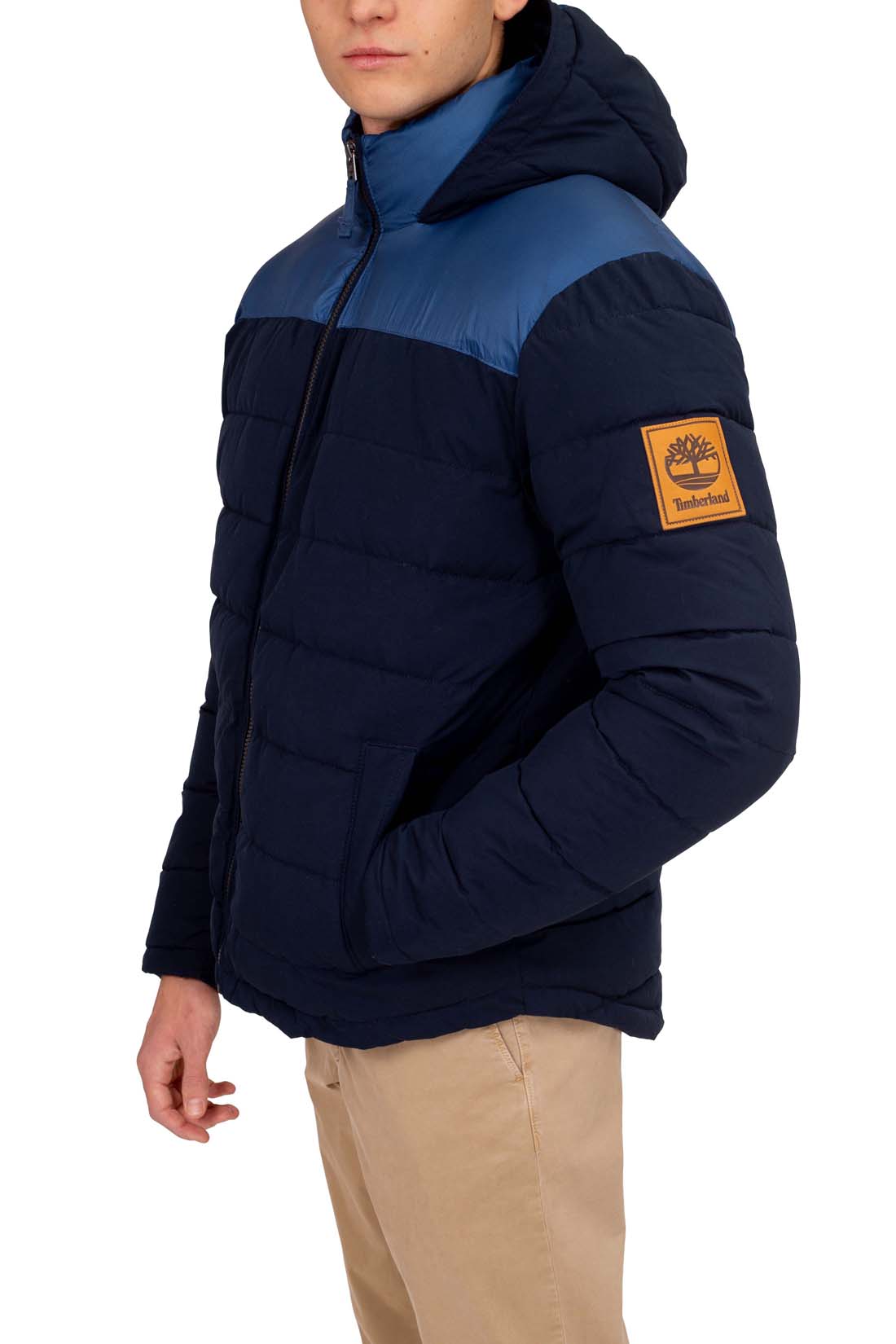 Veste Timberland South Twin - Bleu marine - Avec écusson logo - Taille 3XL