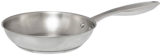 Secret de Gourmet - Poêle à frire - Compatible avec toutes les plaques de cuisson/sources de chaleur - argent - Diamètre 20 cm