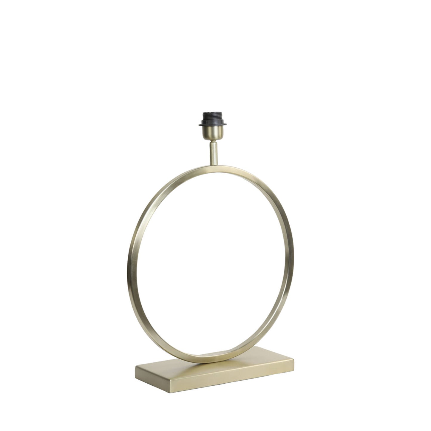 Light & Living Liva Pied de lampe - Métal - Rond - 40 x 13 x 52 cm - Doré