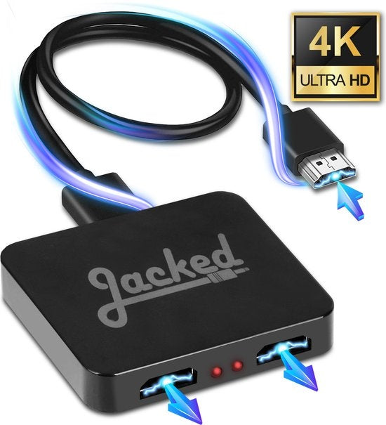 Répartiteur HDMI 2 voies 1 entrée 2 sorties ou 2 entrées 1 sortie - Commutateur HDMI 4K