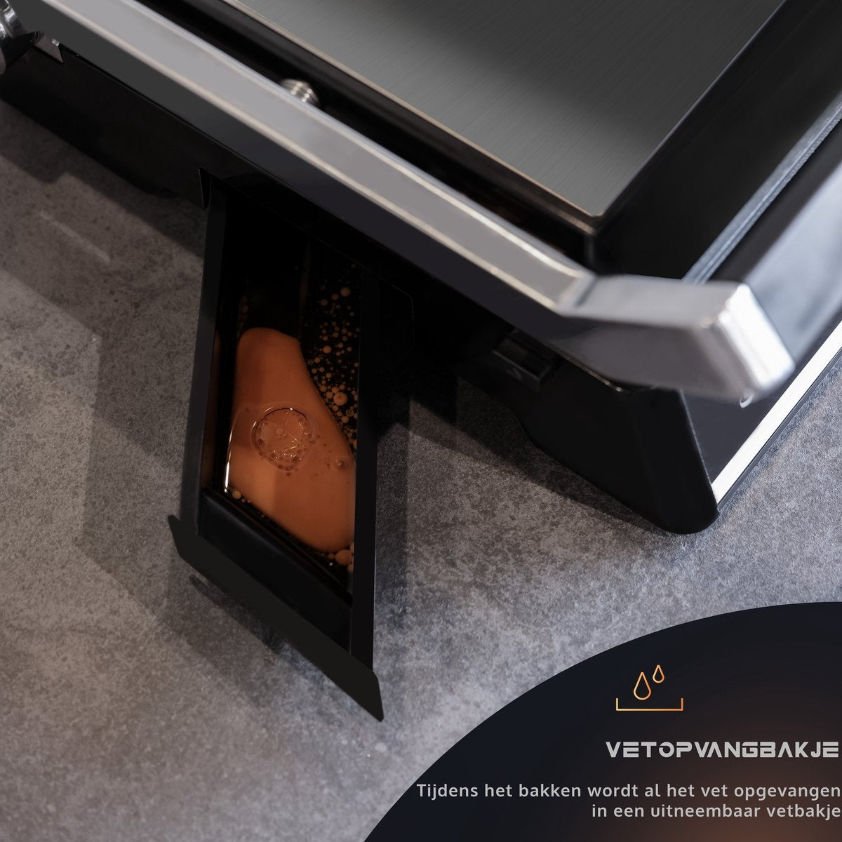 JAP Integrill - Gril de contact intelligent - Lavable au lave-vaisselle - Inclinable à 180º - Avec plaques amovibles - Dispositif de grillage