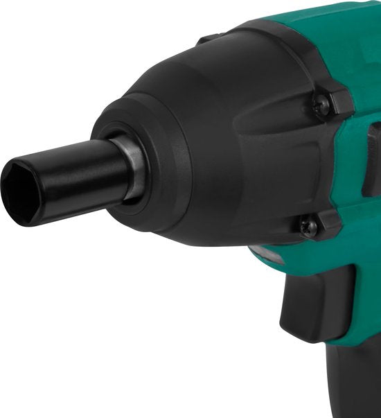 VONROC Clé à chocs Accu 20V - 150Nm - Avec 4 douilles pour écrous - Sans batterie ni chargeur