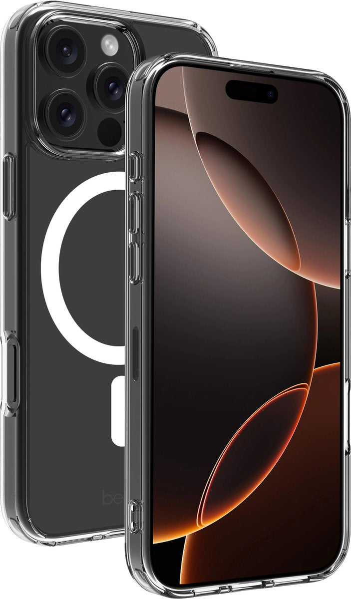 BeHello Case iPhone 16 Pro - Magsafe - Transparent