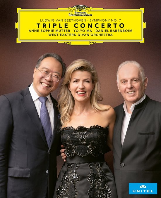 Anne-Sophie Mutter, Yo-Yo Ma, West-Eastern Divan Orchestra, Daniel Barenboim - Beethoven : Triple Concerto et Symphonie n° 7 (Blu-ray)