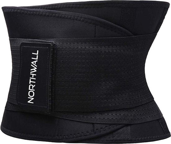Orthèse lombaire Northwall - Correcteur de dos contre les douleurs lombaires - Soutien du dos - Noir - Taille S