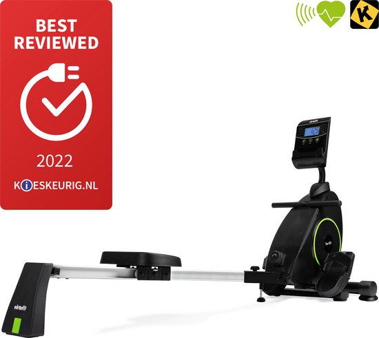 VirtuFit Row 600i - Rameur - Pliable - Rameur pour la maison - Rameur - Fitness - Pliable - Rameurs
