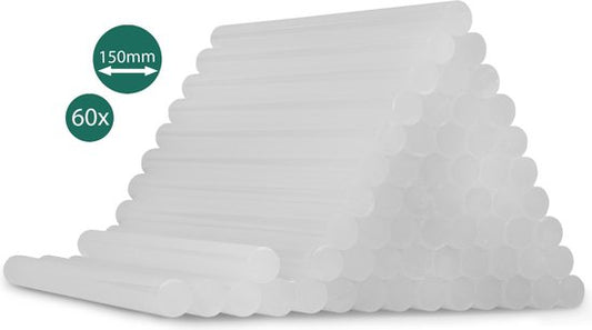 VONROC Cartouches de colle - Ø11.2 x 150MM - 60 pièces - Universel
