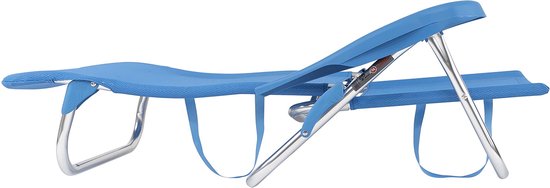 Crespo - Chaise de plage - AL/221 - Bleu