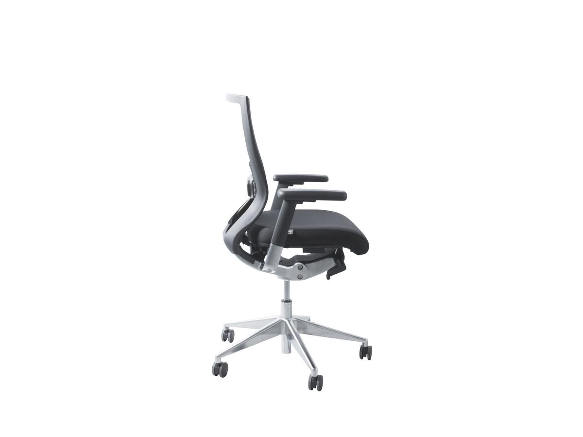 Chaise de bureau Schaffenburg Série 15 - Confort ergonomique - Noir