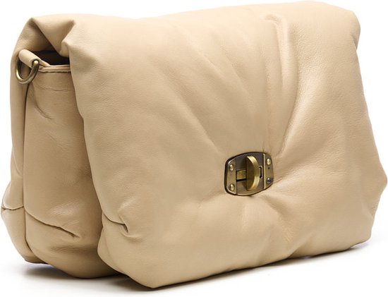 Chabo Bags - Diva Small - Sac à bandoulière - Sac à bandoulière - Cuir - Crème