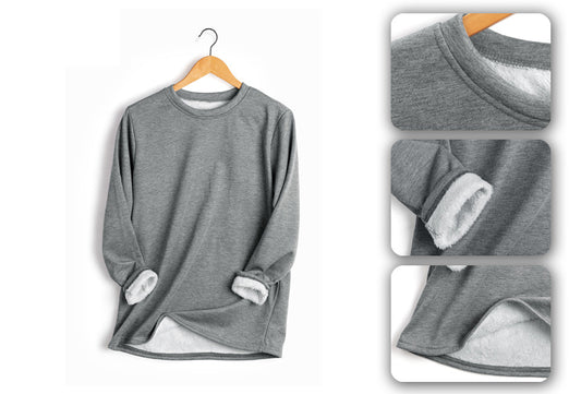 Tunique polaire Milanoro - 2XL - Gris foncé -.