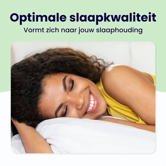 Soulsnooze - Oreiller de luxe de qualité hôtelière - Lot de 2 - Blanc - Moyen - 60x70 cm - Design ajustable - Oreillers de chambre à coucher - Antiallergique - Lavable