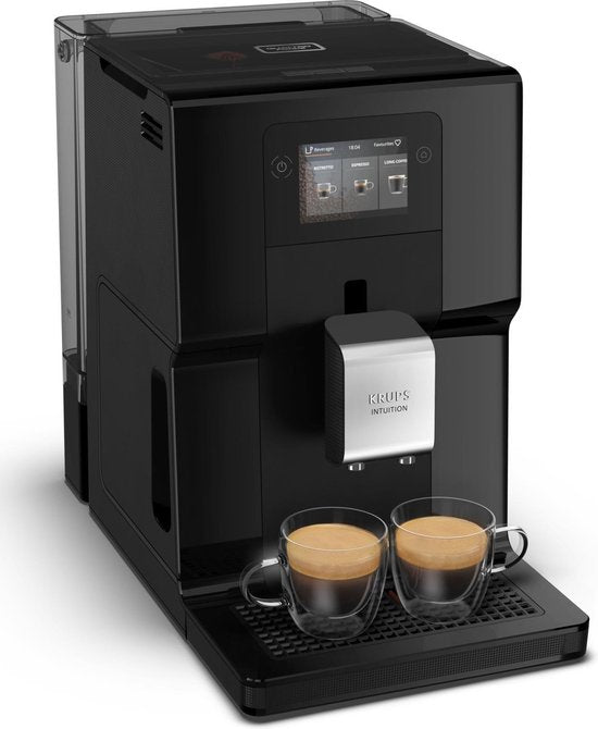 Krups Intuition Preference EA8738 - Machine à expresso entièrement automatique - Avec réservoir à lait - 11 recettes
