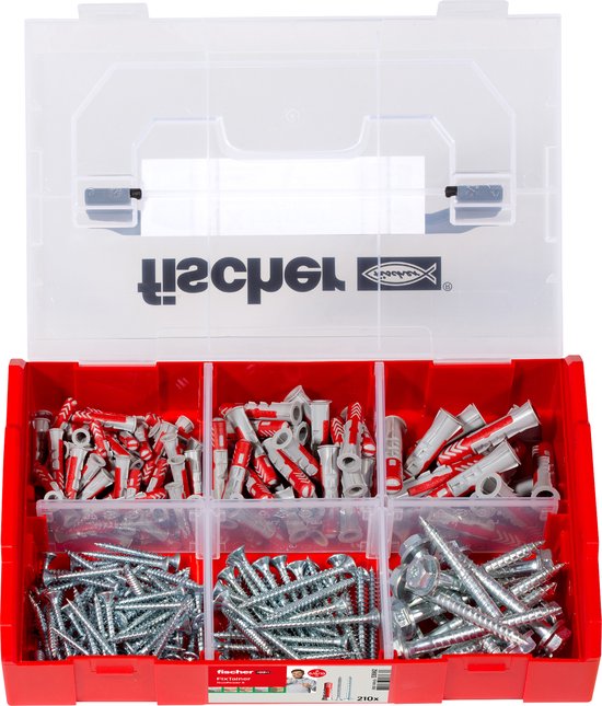 Chevilles Fischer FixTainer DuoPower avec vis
