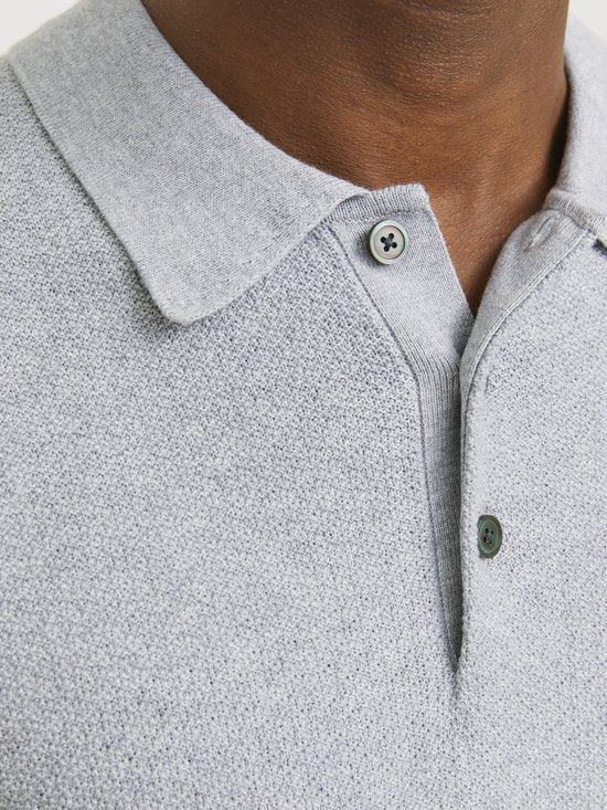 JACK&JONES - JWHSANDRI POLO EN TRICOT À MANCHES LONGUES - Hommes - Polos