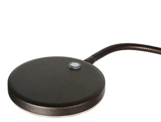 Lampadaire Platu 3351CA - Intensité réglable avec couleur de lumière ajustable, plastique marron et métal, design tendance, Mexlite, idéal pour une utilisation en intérieur