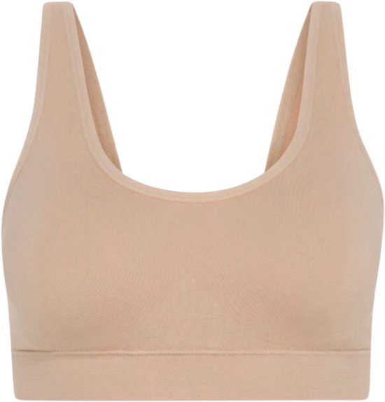 Bamboo Elements Seamless Bra Without Underwire - Nude - Coussinets amovibles - Bralette Ladies - Bra - Bamboo - Seamless Underwear Ladies