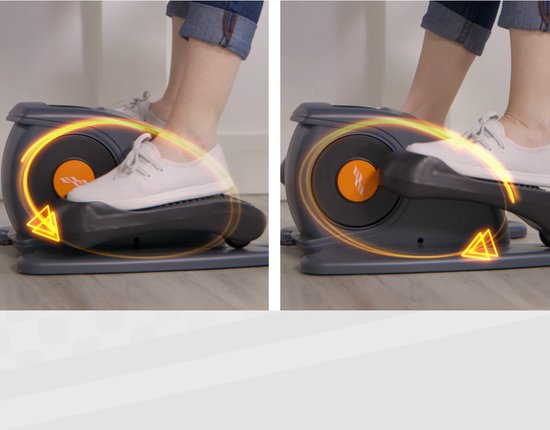 Mediashop VibroLegs Elliptical - Mini vélo d'appartement - vélo elliptique motorisé pour faire plus d'exercice tout en restant assis - vélo d'appartement pour le bureau à domicile et les loisirs