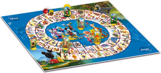 Jeu de société Clementoni - Le jeu de l'oie Disney - Jeu de société pour toute la famille - Enfants à partir de 6 ans