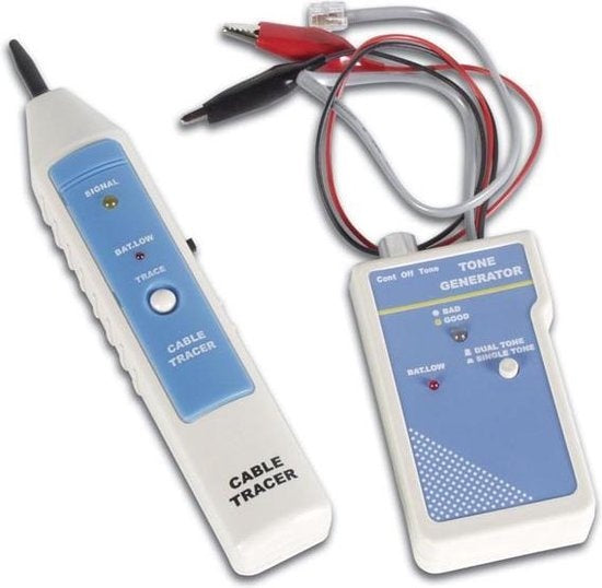 Velleman Recherche de câbles / testeur de câbles réseau pour LAN, RJ45, RJ11, RJ12