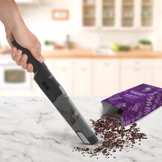 TurboTronic LUX500 Dustbuster - Argent/Noir