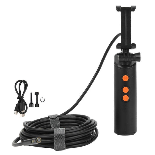 F280 1080P Endoscope - 2MP 8mm WiFi Dual Lens Borescope Sewer Camera IP68