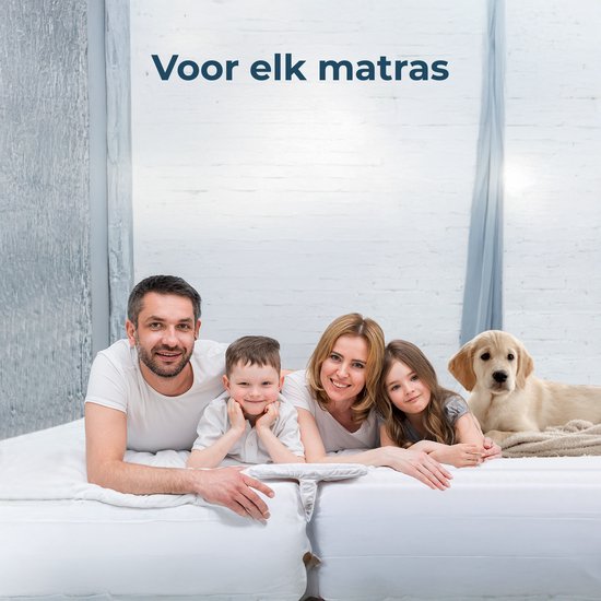 Cale-matelas de Luxe - Protège-matelas - Pont d'amour avec bande - Protège-matelas - Alyze
