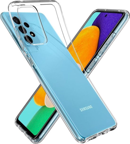 Spigen Liquid Crystal Coque arrière adaptée pour Samsung Galaxy A72 étui - Transparent