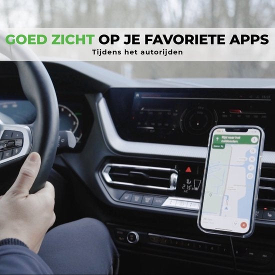 Support de téléphone iSetchi - Chargeur sans fil Qi - Chargeur rapide 15 watts - Grille de ventilation