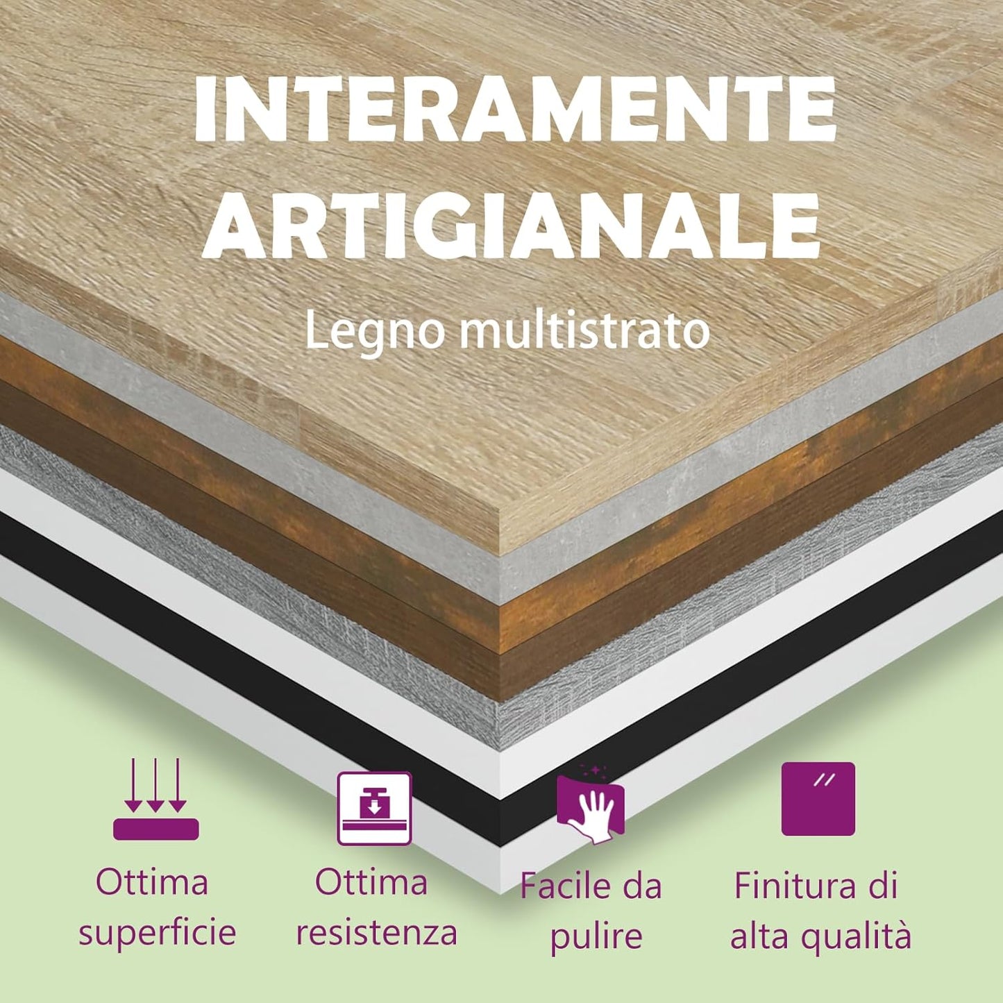 vidaXL Lot de 2 étagères murales – 100 x 15 x 20 cm – Noir – Bois laqué