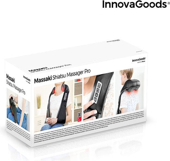 Shiatsu Pro Massager Massaki InnovaGoods 24W