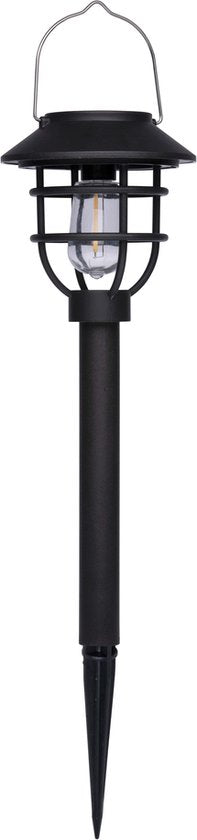 Lanterne solaire Grundig - 6-7 lumens - 6-8 heures de durée d'éclairage - Sans prise - Noir