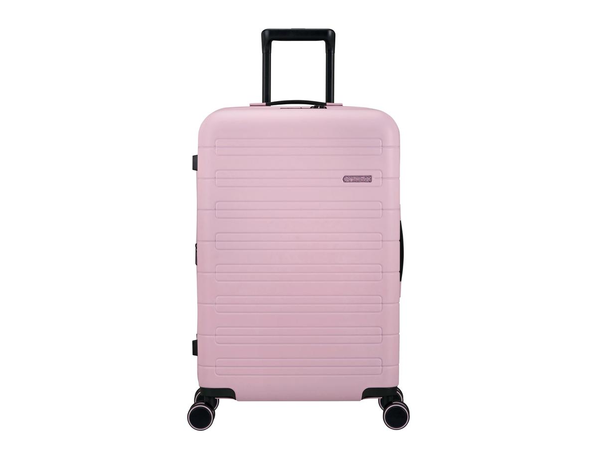 Valise à roulettes American Tourister Novastream Spinner - Capacité extensible - Serrure TSA - 67 cm - Dark Slate