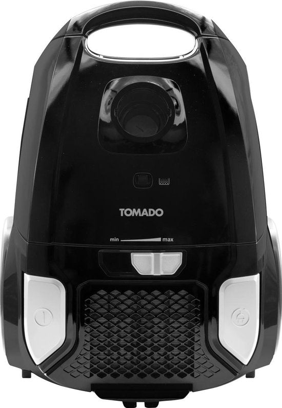 Tomado TVC3001B - Aspirateur à sac puissant - Filtre HEPA 13 - Longueur du cordon 7 mètres - Noir