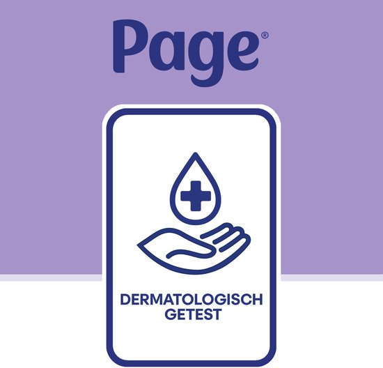 Page® papier hygiénique - Frais et apaisant (Care) - avec lotion de soin - 456 feuilles - 12 x 38 pièces - Emballage économique
