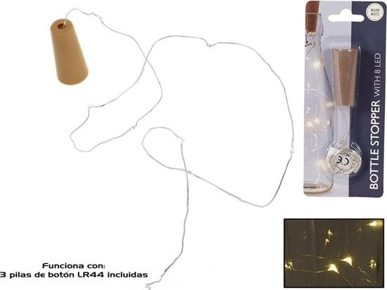 Bouchon avec 8 lumières LED