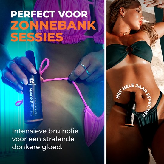 BYROKKO - Shine Brown Oil - Huile booster de bronzage XXL - 150 ml