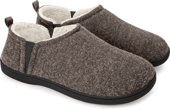 Chaussons Hommes - Chaussons - Gris - Antidérapant - Taille 40/41 - Comfeet