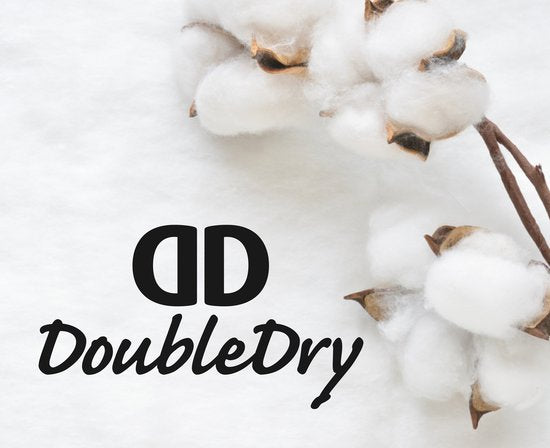 Gants de toilette DoubleDry Hotel 16 x 21 cm - Lot de 6 - 100% coton 500 g/m2 - Doux et absorbant - Blanc