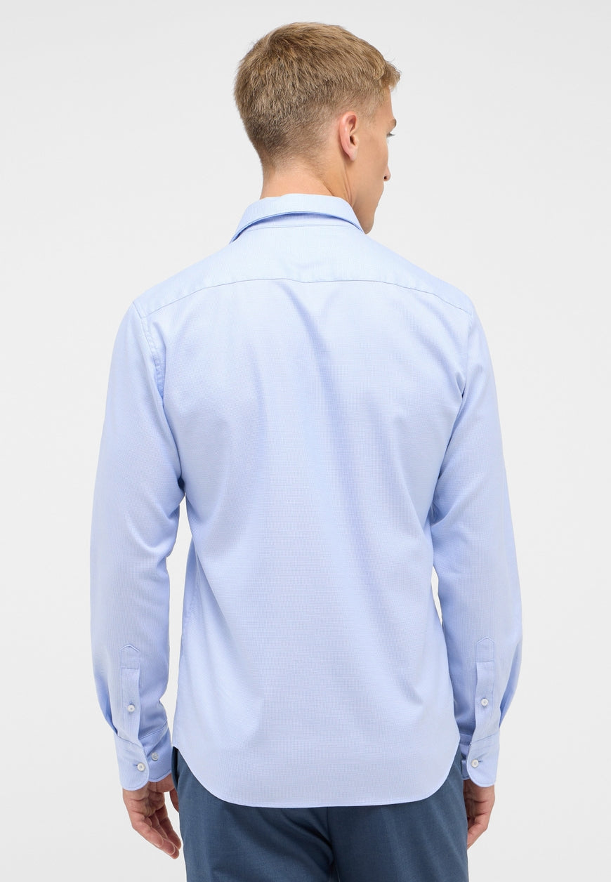 Seidensticker Group - Chemise SLIM FIT - bleu clair structuré - Taille 38