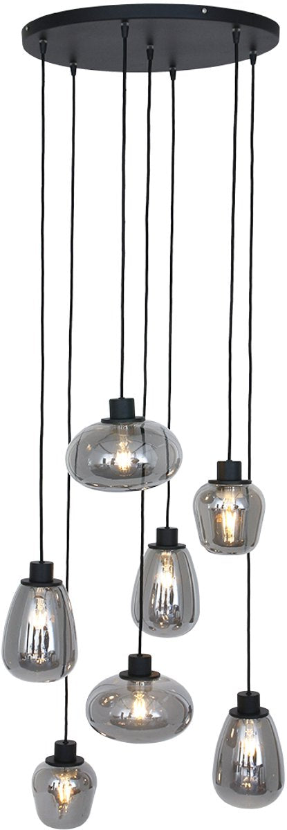 Lampe suspendue Steinhauer Reflexion - Noir