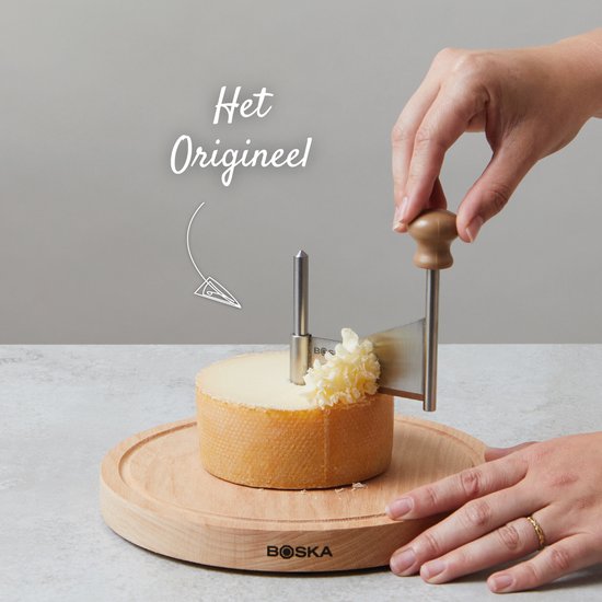 Boska Couvre-fromage Amigo - Tete de Moine - Accessoires de cuisine - Couverts à fromage - 22 cm