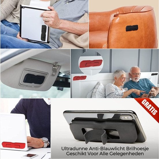 Lunettes d'ordinateur Shine Anti Blue Light 2.00 - Lunettes d'affichage multifocales - Lunettes de lecture pour femmes et hommes - Accessoires inclus