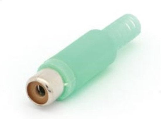 Prise RCA féminine générique - Verte