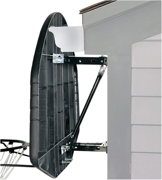 Spalding Support universel pour panneau de basket - 111,8 cm - noir - pour poteau, toit ou surface plane - extérieur