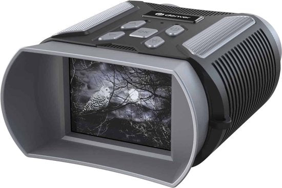 Caméra pour animaux sauvages - Denver - avec vision nocturne 12MP - Caméra pour animaux sauvages Full HD - Vidéo/Photo - Zoom 8x - Batterie rechargeable - NVI491