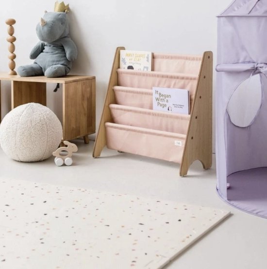 NilaFee™ - Tapis de jeu de luxe - Mousse - Bébé - Tapis de jeu - Tapis d'éveil - 180 x 120 x 1,5 cm - Tapis puzzle - Sac de rangement - Blanc classique