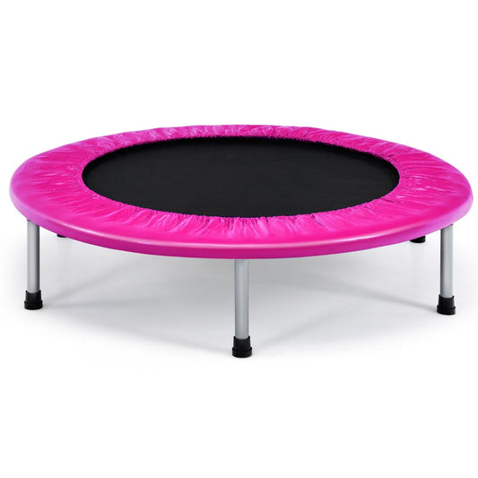 Coast Ø 97 cm opvouwbare trampoline mini -vouwtrampoline voor kinderen draagbaar roze