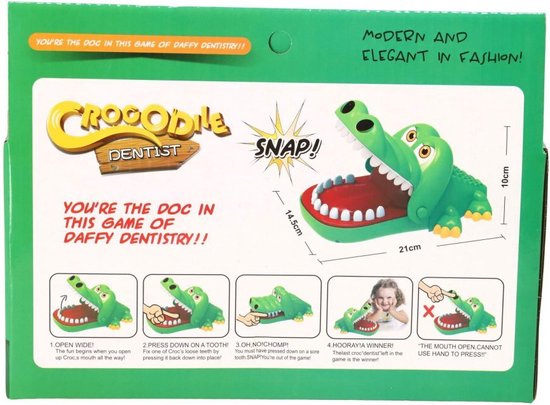 Le crocodile mord – Grand jeu